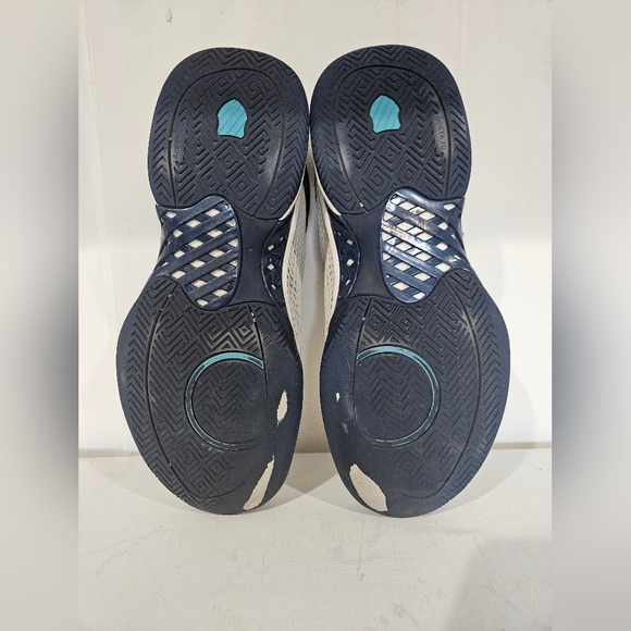 K-Swiss Express Light Men's Size 11 White and Blue Shoes - Picture 8 of 9